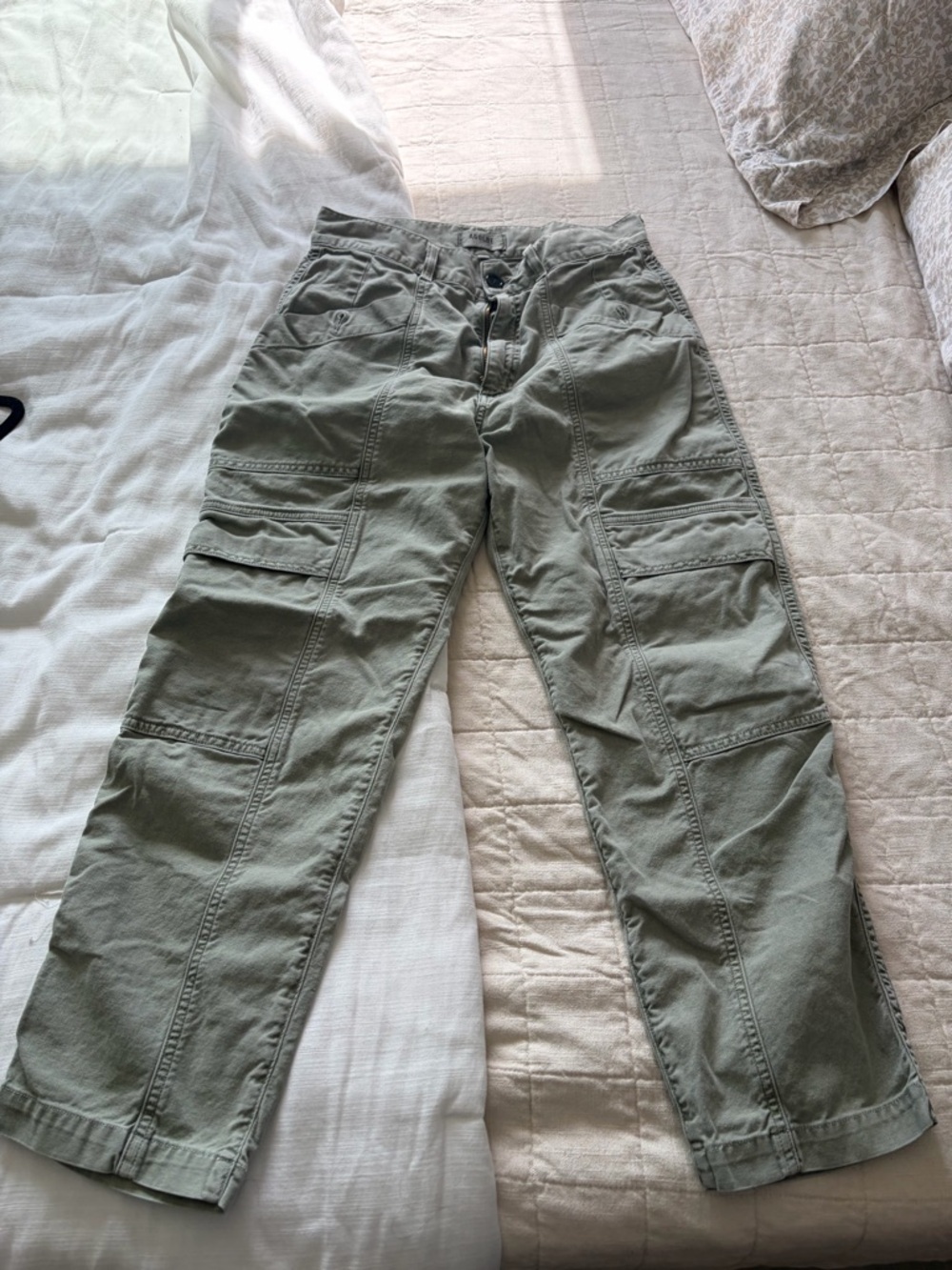 Agolde  Olive Utility Cargo Pants